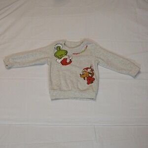 Kids 3T The Grinch Merry Grinchmas Sweatshirt Long Sleeve Pullover